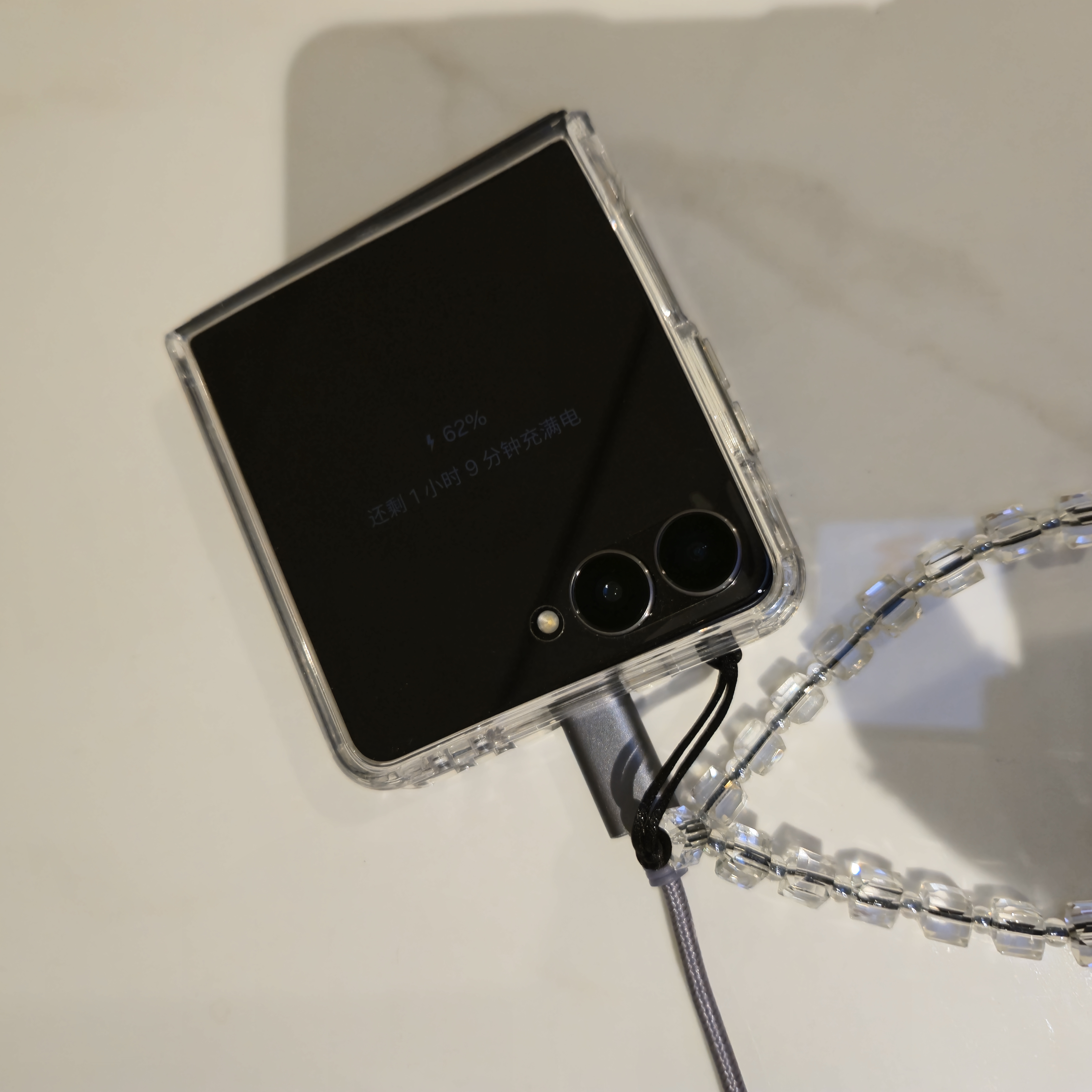 三星（SAMSUNG）Galaxy Z Flip7 超大視野智能外屏5000萬超清主攝多模態(tài)Galaxy AI 徐明浩同款 纖薄設(shè)計(jì)折疊屏手機(jī) 秘影黑 12GB+256GB 享以舊換新補(bǔ)貼 曬單實(shí)拍圖