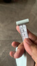 眾未（JONEVEE）卷尺軟尺皮尺 迷你腰圍尺測量三圍身高伸縮尺子隨身攜帶自動(dòng)卡位1.5米藍色YRB155 曬單實(shí)拍圖