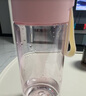 物生物夏季水杯tritan塑料運動水杯兒童便攜杯子男女學生隨手杯小巧 曬單實拍圖