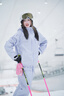 ISEEMIGGA單板滑雪服女男款防水防風(fēng)防寒專(zhuān)業(yè)加棉加厚保暖美式外套上衣褲子 冰島藍上衣 S 曬單實(shí)拍圖