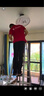 惠普普瑞護眼LED隱形扇葉餐廳遙控調(diào)光一體吊扇風扇燈中山燈具包安裝 曬單實拍圖