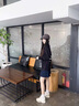 CARESS & KUDOS商場同款小ck紫色德訓鞋女款2025新款夏季軟底內增高阿甘鞋 灰色 常規(guī)款 跟高3.2CM 40 曬單實拍圖