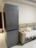 海爾（Haier）冰箱410升家用二門雙開(kāi)門零距離自由嵌入全空間保鮮一級(jí)雙變頻BCD-410WLHC214GXU1(灰)國(guó)家補(bǔ)貼20% 曬單實(shí)拍圖
