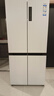 海爾（Haier）家宴500L零距離自由嵌入式十字對開(kāi)四門(mén)電冰箱家用保鮮一級能效BCD-500WGHTD49W9U1國家補貼20% 曬單實(shí)拍圖