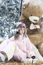酷峰滑雪服極光雪季新款專業(yè)3L女男單雙板保暖外套雪服雪褲裝備套裝 粉躍上衣【3L單層】 S 曬單實拍圖