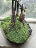 生命之樹(shù)苔蘚微景觀(guān)桌面生態(tài)瓶免打理辦公室盆栽真植物耐養禮物 紫檀（成品種好） 曬單實(shí)拍圖
