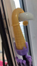 葆氏兒童雨傘女童遮陽傘長柄卡通小學(xué)生直柄晴雨兩用黑膠傘紫色 曬單實拍圖