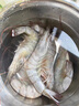 鮮京采 原裝進口厄瓜多爾白蝦 凈重3.3斤 大號30-40規(guī)格 50-66只/盒 曬單實拍圖