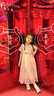 萌乎蝶夢(mèng)漢服女童2025新款夏季兒童寶寶國風(fēng)公主裙超仙襦裙粉色  120 曬單實(shí)拍圖