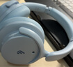 漫步者（EDIFIER）【重磅旗艦新品|藍牙V5.4】Fit900NB小金標真無(wú)線(xiàn)主動(dòng)降噪頭戴式藍牙耳機長(cháng)續航游戲音樂(lè )耳麥禮物 湖光藍+QQ音樂(lè ) 曬單實(shí)拍圖