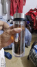 富光雙層玻璃杯 茶水分離泡茶杯 高硼硅水杯子辦公商務(wù)車載男女士 曬單實(shí)拍圖