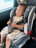 法雷曼兒童安全座椅0-12歲汽車用360度旋轉(zhuǎn)i-Size認(rèn)證嬰兒寶寶通風(fēng)散熱 銀河灰（(i-Size全階認(rèn)證)遮陽(yáng)棚 曬單實(shí)拍圖
