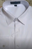 南極人襯衫男 純色長袖商務(wù)襯衫男士棉質(zhì)舒適襯衣外套修身西裝白襯衫男M 曬單實(shí)拍圖