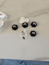 MARIE萬向輪大承重360度旋轉(zhuǎn)家具茶幾衣柜床頭柜輪子免打孔粘貼 黑色4只裝（鋼珠） 曬單實(shí)拍圖