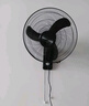 鉆石牌（DIAMOND）壁扇壁掛風(fēng)扇掛壁式電風(fēng)扇家用客廳餐廳墻壁掛扇搖頭掛式電扇工業(yè)大風(fēng)力風(fēng)扇 14英寸五葉機械款【性?xún)r(jià)比高】 曬單實(shí)拍圖