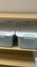 京東物流 家用收納箱帶輪衣服儲物箱塑料箱大容量玩具整理箱 【箱底滑輪】 藍(lán)色 1個(gè) (42x30x23.5cm） 曬單實(shí)拍圖