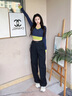 李寧加絨保暖運(yùn)動(dòng)長(zhǎng)褲女子25秋冬柔軟舒適直筒休閑運(yùn)動(dòng)褲AYKV722 曬單實(shí)拍圖