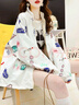 沐依琳雙面穿工裝外套女2025春秋新款棒球服寬松休閑顯瘦工裝夾克風(fēng)衣潮 米白色 雙面穿 XL 120-135斤 曬單實(shí)拍圖