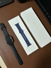 Apple/蘋果 Watch Series 10 智能手表GPS款46毫米銀色鋁金屬表殼丹寧色運(yùn)動(dòng)型表帶M/L MX223CH/B 曬單實(shí)拍圖