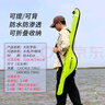 TZ DHN路亞竿竿包2025新款硬殼免拆輪大肚便攜海釣磯釣海竿防水漁具竿包 大肚竿包-檸檬綠-120cm 曬單實(shí)拍圖