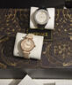 范思哲（VERSACE）情侶手表一對(duì)瑞士進(jìn)口小牛皮男女手表時(shí)尚休閑石英對(duì)表/七夕禮物 VE2T00122+VE1CA0323 曬單實(shí)拍圖