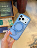 圖拉斯支點殼O3Air【papi醬同款丨4米氣囊防摔】適用蘋果17promax手機殼iphone16pro磁吸支架15透明磨砂 【海島藍】 iPhone17Pro 曬單實拍圖