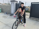 奧塞奇（osagie）c11自行車前置兒童安全座椅寶寶座椅山地車單車坐椅折疊車兒童座 曬單實拍圖