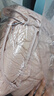 鴨鴨（YAYA）兒童輕薄羽絨服男女童秋冬新款學(xué)生內(nèi)膽裝校服神器內(nèi)搭外穿K 藕粉色 160 曬單實(shí)拍圖