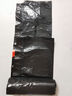 利得 背心垃圾袋100只單面0.8絲黑色 50*60cm大號(hào)家用辦公手提垃圾袋 曬單實(shí)拍圖