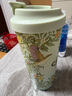 霸王茶姬（CHAGEE）保溫杯子水杯保冷咖啡杯外出便攜316L不銹鋼水瓶高顏值醒時春山 曬單實(shí)拍圖