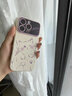 捷思碼適用15promax手機(jī)殼新款iphone14感13pro大視窗12可愛紫貓11可愛8plus全包7藝術(shù)x男女xs保護(hù)16套ma 大視窗-白色-紫色貓咪 iPhone 15 曬單實拍圖