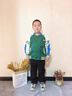 奧特曼童裝男童外套春秋2025新款兒童衣服中大童棒球服上衣時髦男孩秋裝 米白色 110 建議100-110cm4-5歲 曬單實拍圖