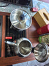 吉谷（K·KOU）全自動雙底部上水電熱水壺 茶臺燒水壺一體桌電茶壺套裝泡茶家庭專用【1.2L+0.8L】 TC008 曬單實拍圖