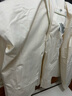 朵朵棉萊卡棉女款家居服套裝純棉新款情侶睡衣女春秋長(cháng)袖 米杏膚一套 XL 曬單實(shí)拍圖
