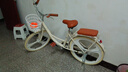 飛鴿（FLYING PIGEON）自行車(chē)成人通勤車(chē)自行車(chē)學(xué)生單車(chē)成人自行車(chē)通勤自行車(chē)女士自行車(chē) 頂配奶油米|單速|(zhì)一體輪+禮包 24寸適合150-170cm 曬單實(shí)拍圖