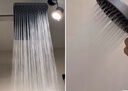 九牧（JOMOO）花灑淋浴套裝鋼琴按鍵大置物臺淋浴噴頭絲雨增壓淋浴器 【絲雨花灑星幕版】36676 曬單實拍圖