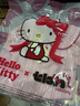 野獸派家居（tbh）三麗鷗Hello Kitty天絲棉家居睡裙四季可外穿長(cháng)袖睡衣女 天絲棉短款家居裙 粉紅條紋 XS 曬單實(shí)拍圖