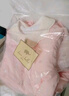 戴維貝拉新生兒夾棉加厚爬服秋裝女寶寶連體衣嬰兒衣服 曬單實(shí)拍圖