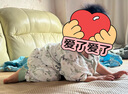 歐孕（OUYUN）嬰兒睡袋夏季竹棉紗布分腿新生兒防驚跳包被 四二 熊貓叢林90*52 曬單實(shí)拍圖