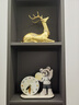 胖東來(lái)品質(zhì)藝術(shù)時(shí)鐘擺件時(shí)尚輕奢時(shí)鐘臺鐘現代簡(jiǎn)約座鐘客廳擺臺式 宇航員座鐘尺寸：23*21CM 鐘面： 曬單實(shí)拍圖