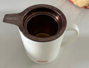 膳魔師（THERMOS）保溫杯400ml帶茶濾男女泡茶咖啡水杯七夕教師節(jié)禮物TEMC青提茉莉 曬單實(shí)拍圖