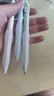 得力（deli）按動(dòng)可擦中性筆 0.5mm子彈頭小狗日記學(xué)生中性筆熱可擦筆 黑色3支/盒SA295 曬單實(shí)拍圖