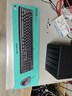 羅技（Logitech）MK120 鍵鼠套裝 有線鍵鼠套裝 辦公鍵鼠套裝 電腦鍵盤 USB即插即用 全尺寸 黑色 曬單實拍圖
