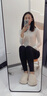 ECAC棉拖鞋女款冬季2025新款室內(nèi)家居防滑厚底靜音保暖情侶毛絨拖鞋女 沙色【主圖款】靜音防滑底 36 -37【適合35-36腳穿】 曬單實(shí)拍圖