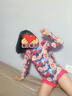 MiniPeace太平鳥(niǎo)童裝夏女童泳衣F2LCE2F19 彩花 140cm 曬單實(shí)拍圖
