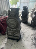 魔都石雕門(mén)墩抱鼓石一對家用酒店獅子頭麒麟招財仿古裝飾擺件門(mén)當石鼓 獅子款式60*30*18cm一對 曬單實(shí)拍圖