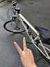 Jeep吉普自行車(chē)平把公路車(chē)鋁合金低跨度男女通勤公路自行車(chē)-小魚(yú)曼塔 奶黃色（開(kāi)箱即騎） S碼（適合身高155-170cm） 24速線(xiàn)碟-休閑運動(dòng) 曬單實(shí)拍圖