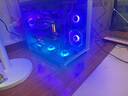 航嘉（Huntkey）S960暴風(fēng)雪X白色全景版海景房機箱（雙面鋼化玻璃/左右分區/360水冷/9風(fēng)扇位/MATX主板） 曬單實(shí)拍圖