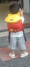 迪士尼幼兒園書包男女孩大小班可愛外出雙肩包小防走失背包紅黃-禮盒款 曬單實拍圖