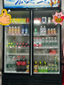 美凌時(shí)尚家大容量飲料柜商用冰柜直冷藏展示柜酒水柜純風(fēng)冷無(wú)霜保鮮柜超市玻璃門(mén)冰箱立式啤酒柜 大雙門(mén)下機(jī)標(biāo)準(zhǔn)款【直冷省電】 【純銅管制冷丨東貝壓縮機(jī)丨一級(jí)節(jié)能省電】 曬單實(shí)拍圖